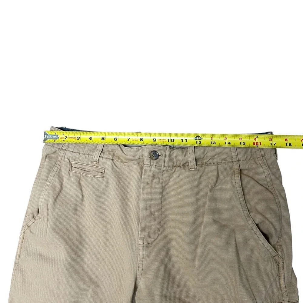 Carbon 2 Cobalt Pants Mens Size 33x32 Beige Texture Rip Stop Khaki Career Casual
